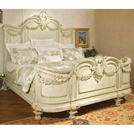 Florentina King Bed With Garland